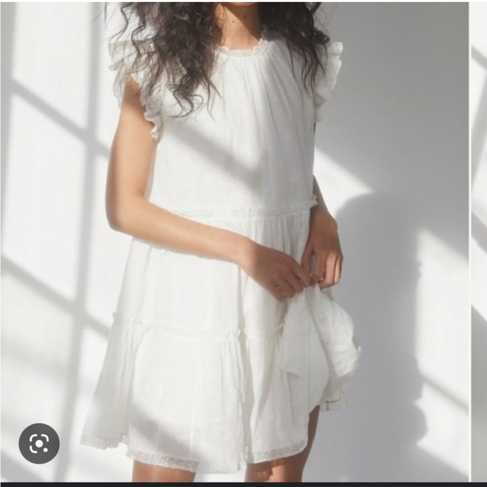 Aritzia Wilfred Nomad Babydoll Mini Dress. Size L.